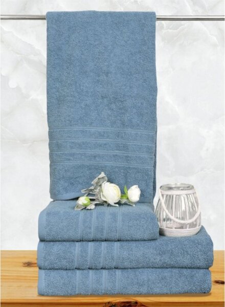 Ručník FINER modrá, 50x95 cm
