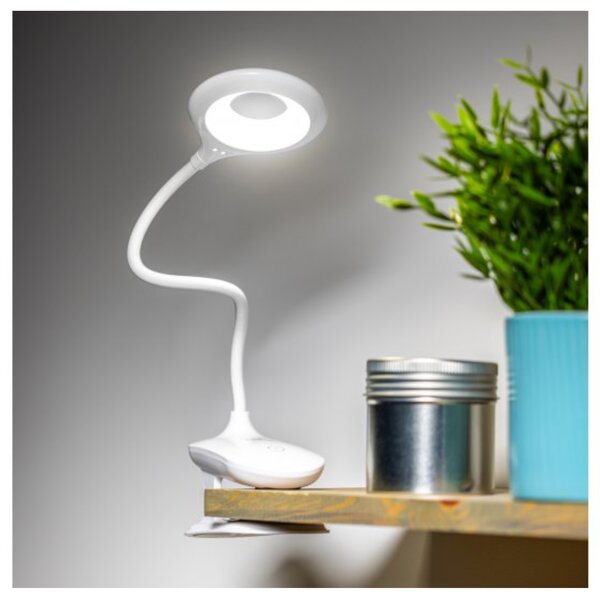 Stolní LED lampa RINGO bílá