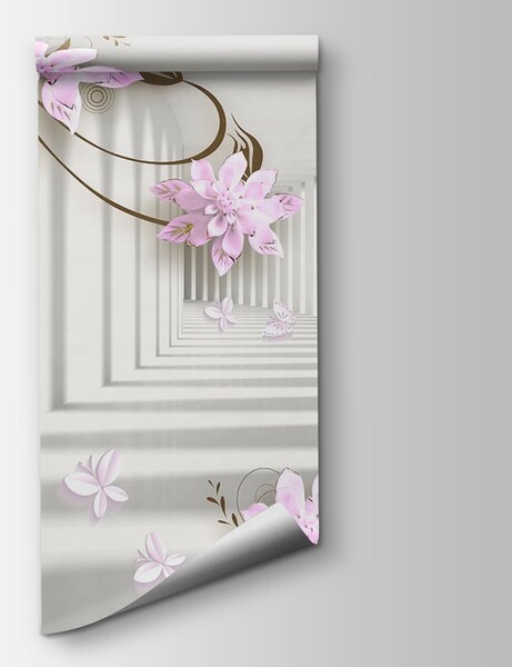 Fototapeta Tapety s květinami a víry, 3D fototapety, Populární fototapety, u21861v3 - Tapeko.co.cz
