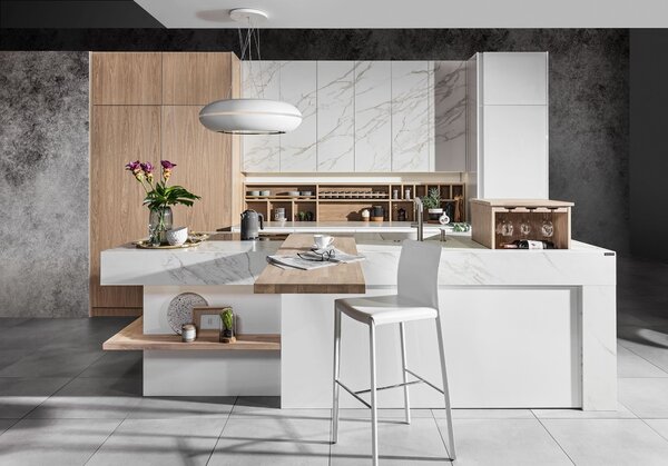 Wallart Tapeta Concrete Ombre na míru