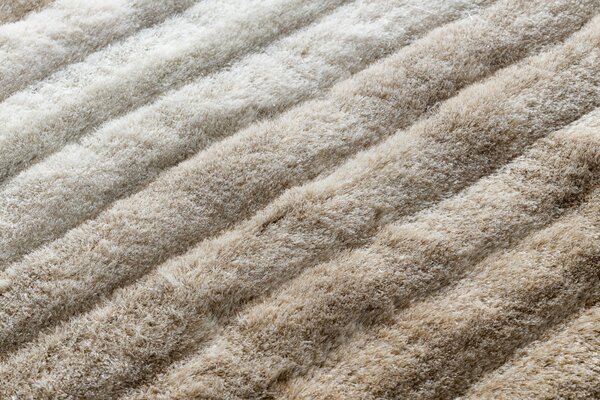 Dywany Łuszczów, Kusový koberec Flim 007-B2 Stripes beige, 120x160, béžová, ložnice