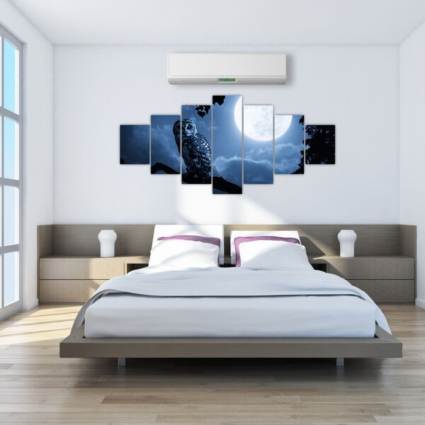 Obraz - Noční sova (210x100 cm)