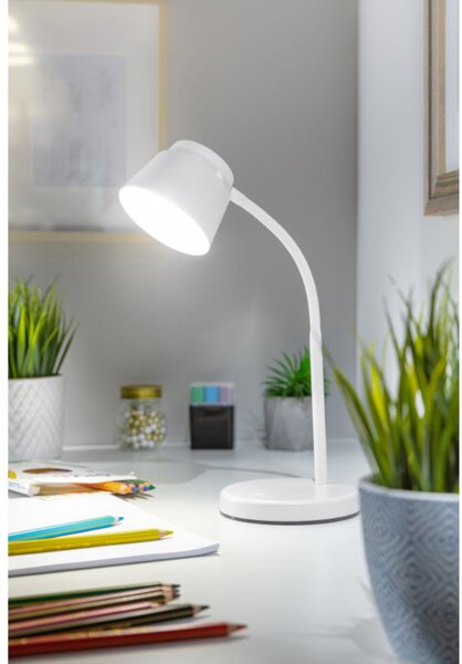 Stolní lampa HELIN bílá