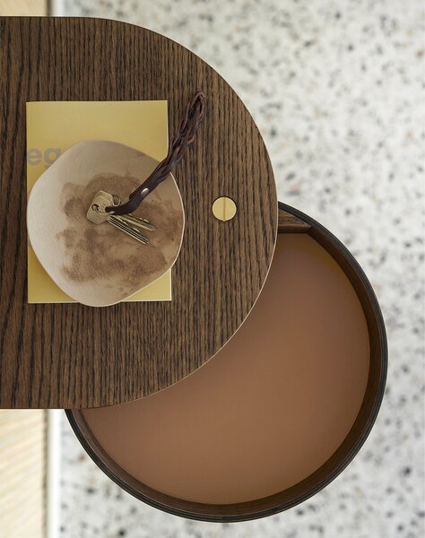 Northern designové police Valet wall drawer