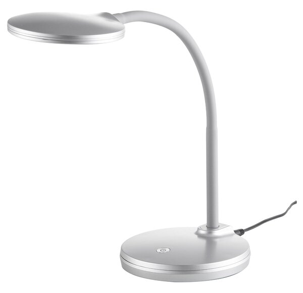 Stolní LED lampa CARMEN stříbrná