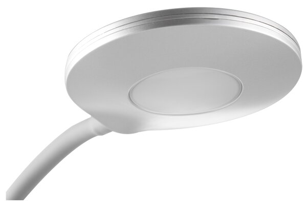 Stolní LED lampa CARMEN stříbrná
