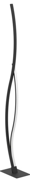 Stojací LED lampa GRISOLIA černá/bílá