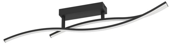 Stropní LED svítidlo GRISOLIA černá/bílá