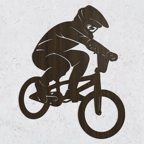 DUBLEZ | Dřevěný obraz BMX racing - Bikros | Obraz