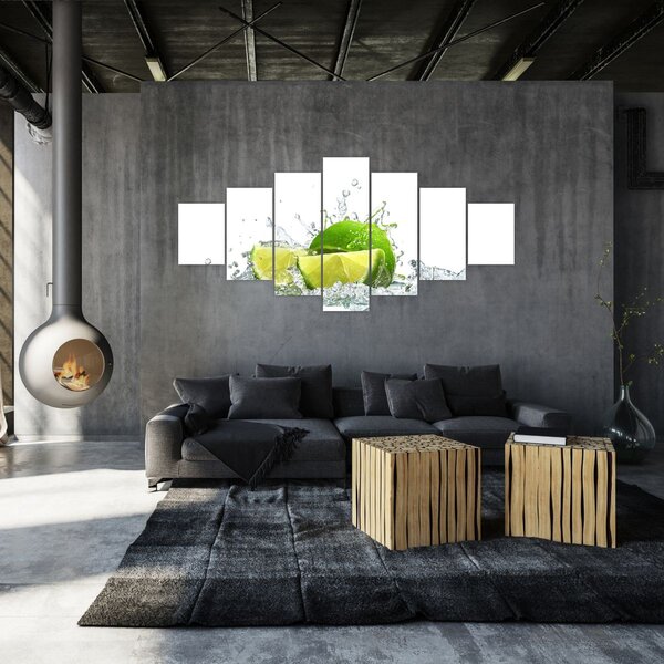 Obraz - Limetky (210x100 cm)