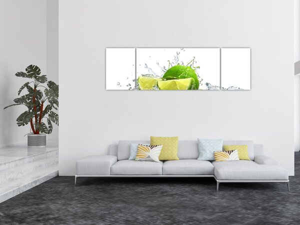 Obraz - Limetky (170x50 cm)