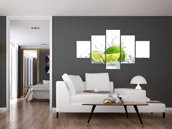 Obraz - Limetky (125x70 cm)