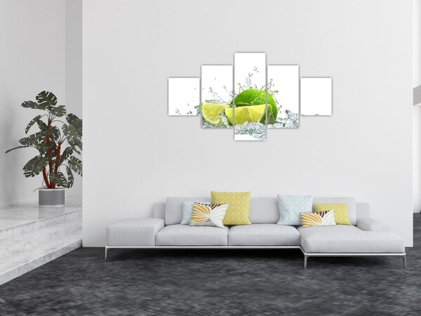Obraz - Limetky (125x70 cm)