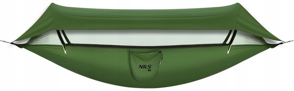 Hamak bez drążka Nils Camp zielony 300 kg 270 x 140