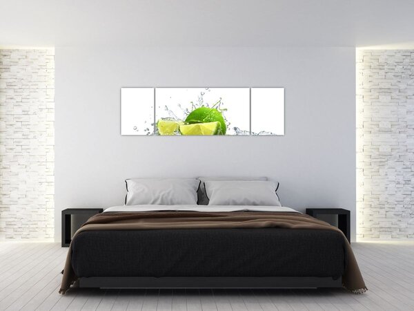 Obraz - Limetky (170x50 cm)