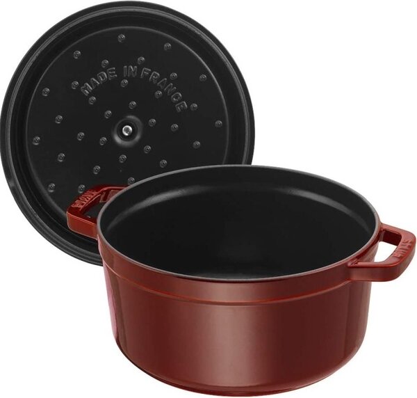 Litinový hrnec Staub 22 cm, grenadina