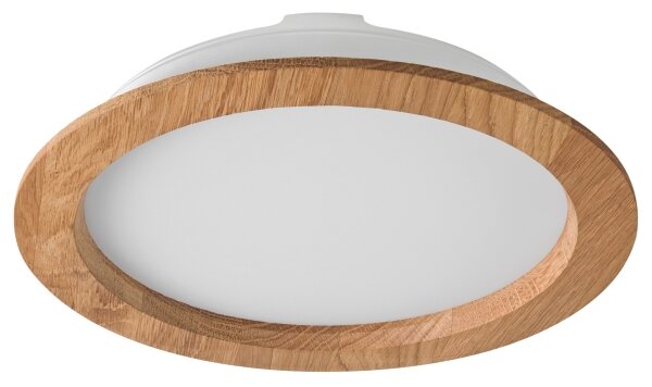 LED Podhledové svítidlo WOODY SPOT LED/23,5W/230V 4000K dub pr. 23,5 cm