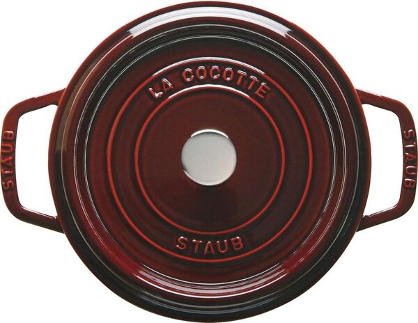 Litinový hrnec Staub 22 cm, grenadina