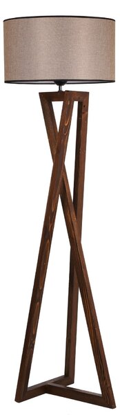 ASIR Stojací lampa MACKA ořech