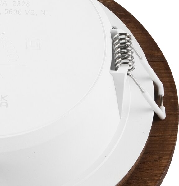 LED Podhledové svítidlo WOODY SPOT LED/12,5W/230V 3000K třešeň pr. 16 cm