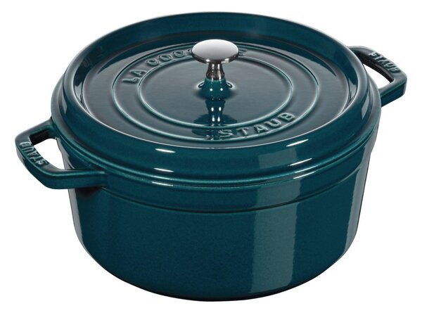 Litinový hrnec Staub 26 cm, mořská modř
