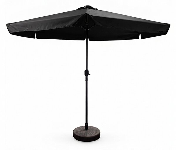 Aga Zahradní slunečník 300 cm MR2055 Černý