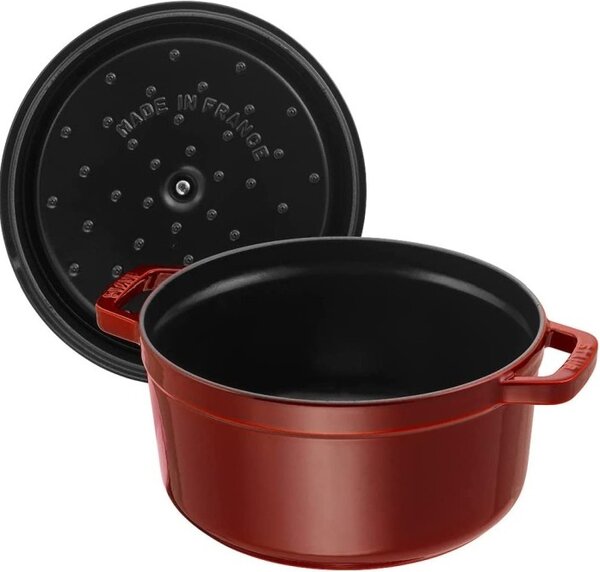 Litinový hrnec Staub 24 cm, grenadina