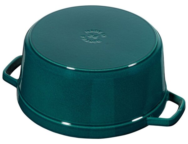 Litinový hrnec Staub 26 cm, mořská modř