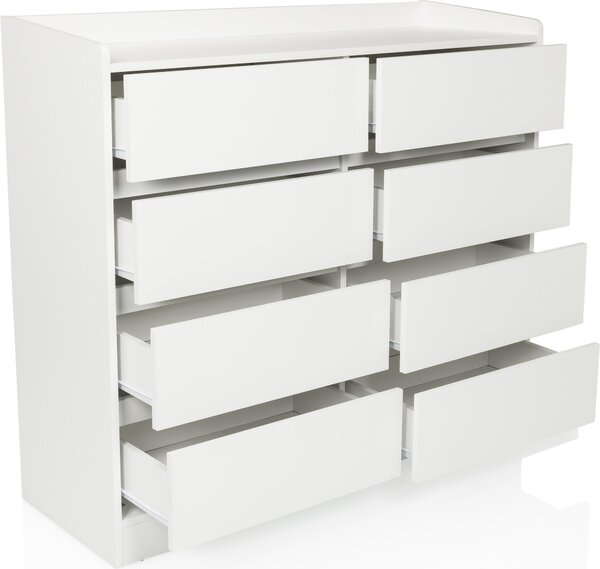 Hjh LIVING Komoda s 8 zásuvkami OSOYRO Příborník 98,5 x 110,0 x 38,0 cm