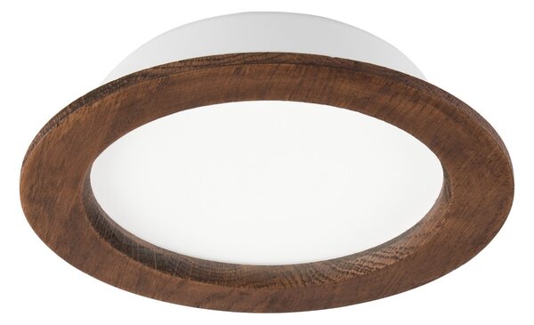 LED Podhledové svítidlo WOODY SPOT LED/16,5W/230V 4000K třešeň pr. 18,5 cm