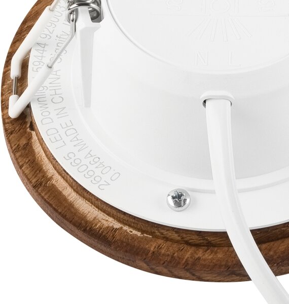 LED Podhledové svítidlo WOODY SPOT LED/5,5W/230V 4000K třešeň pr. 10 cm