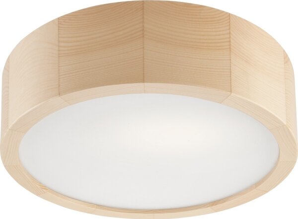 Koupelnové stropní svítidlo NATURAL 2xE27/15W/230V IP54 borovice pr. 27 cm