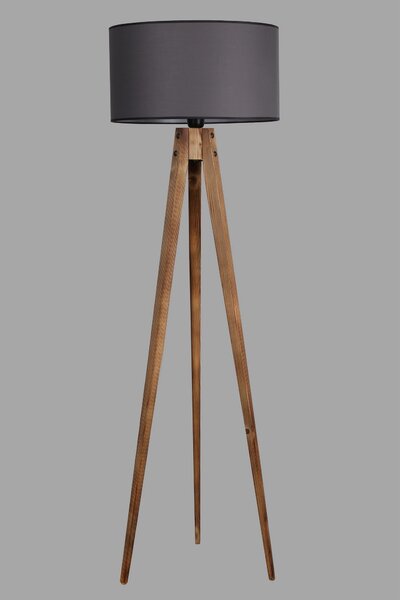 ASIR Stojací lampa TRIPOD hnědá šedá