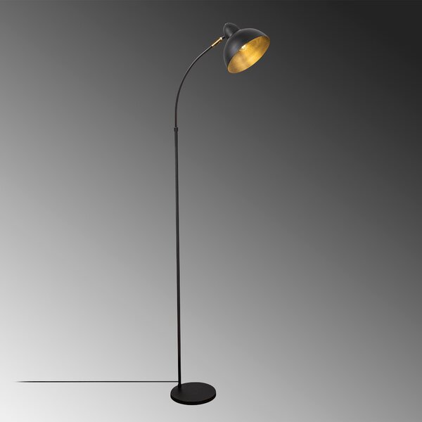 ASIR Stojací lampa VARZAN - 10855 černá