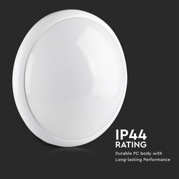 Koupelnové stropní svítidlo se senzorem 1xE27/60W/230V IP44 pr. 29,6 cm