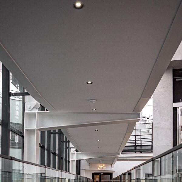 LED Podhledové svítidlo LED/18W/230V 3000/4000/6400K pr. 10,6 cm černá