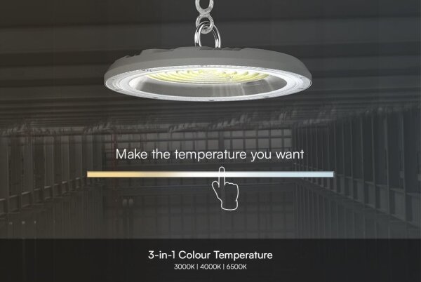 LED Průmyslové svítidlo High Bay LED/100W/230V 3000/4000/6500K IP65 pr. 23,5 cm