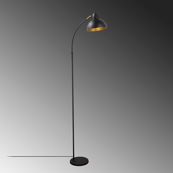 ASIR Stojací lampa VARZAN - 10855 černá