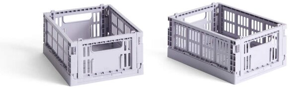 HAY Úložný box Colour Crate Mini set 2ks, lavender