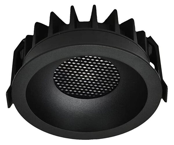 LED Podhledové svítidlo LED/18W/230V 3000/4000/6400K pr. 10,6 cm černá
