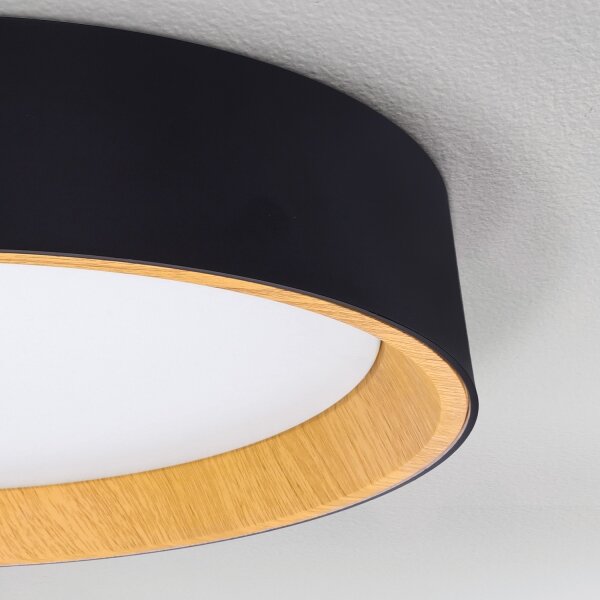 Brilagi-LED Stmívatelné svítidlo LARIOS LED/48W/230V 3000-6500K pr. 39 cm černá+DO