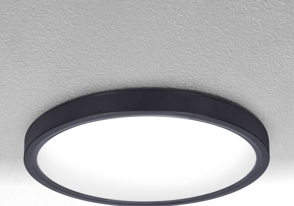 Brilagi-LED Stmívatelné svítidlo ESTELA LED/36W/230V 3000-6500K pr. 30 cm černá+DO