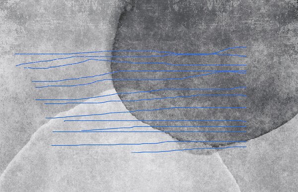 Fototapeta Šedá a modrá čára, Designové fototapety na zeď, Populární fototapety, u78579v1 - Tapeko.co.cz