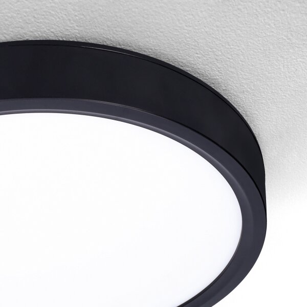 Brilagi-LED Stmívatelné svítidlo ESTELA LED/36W/230V 3000-6500K pr. 30 cm černá+DO