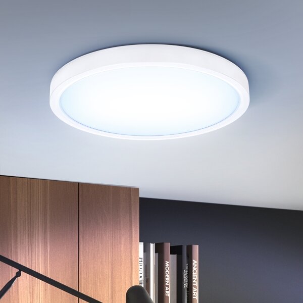 Brilagi -LED Stmívatelné svítidlo ESTELA LED/36W/230V 3000-6500K pr. 30 cm bílá+DO