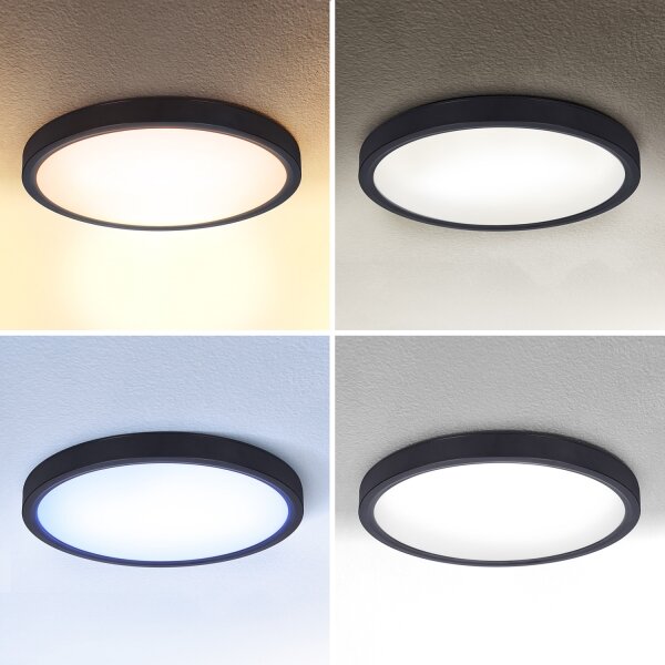 Brilagi-LED Stmívatelné svítidlo ESTELA LED/36W/230V 3000-6500K pr. 30 cm černá+DO