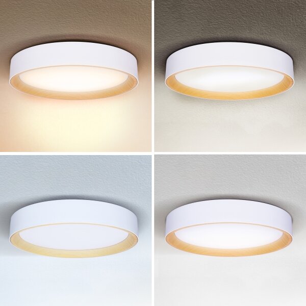 Brilagi -LED Stmívatelné svítidlo LARIOS LED/48W/230V 3000-6500K pr. 39 cm bílá+DO