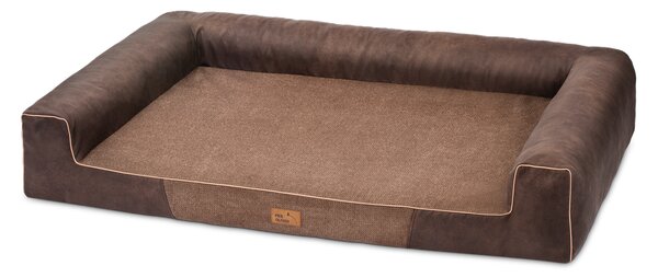 Pes Oliver Pelech Oliver Orthopedic, hnědý Velikost: XXL - 123 x 83 cm