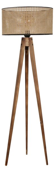 ASIR Stojací lampa TRIPOD hnědá
