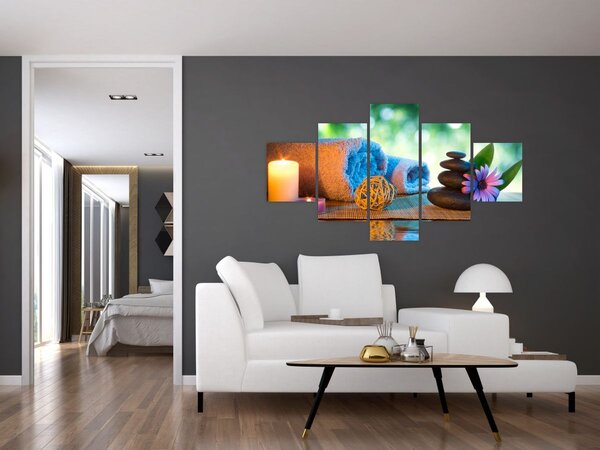 Obraz - Relaxační masérský obraz (125x70 cm)
